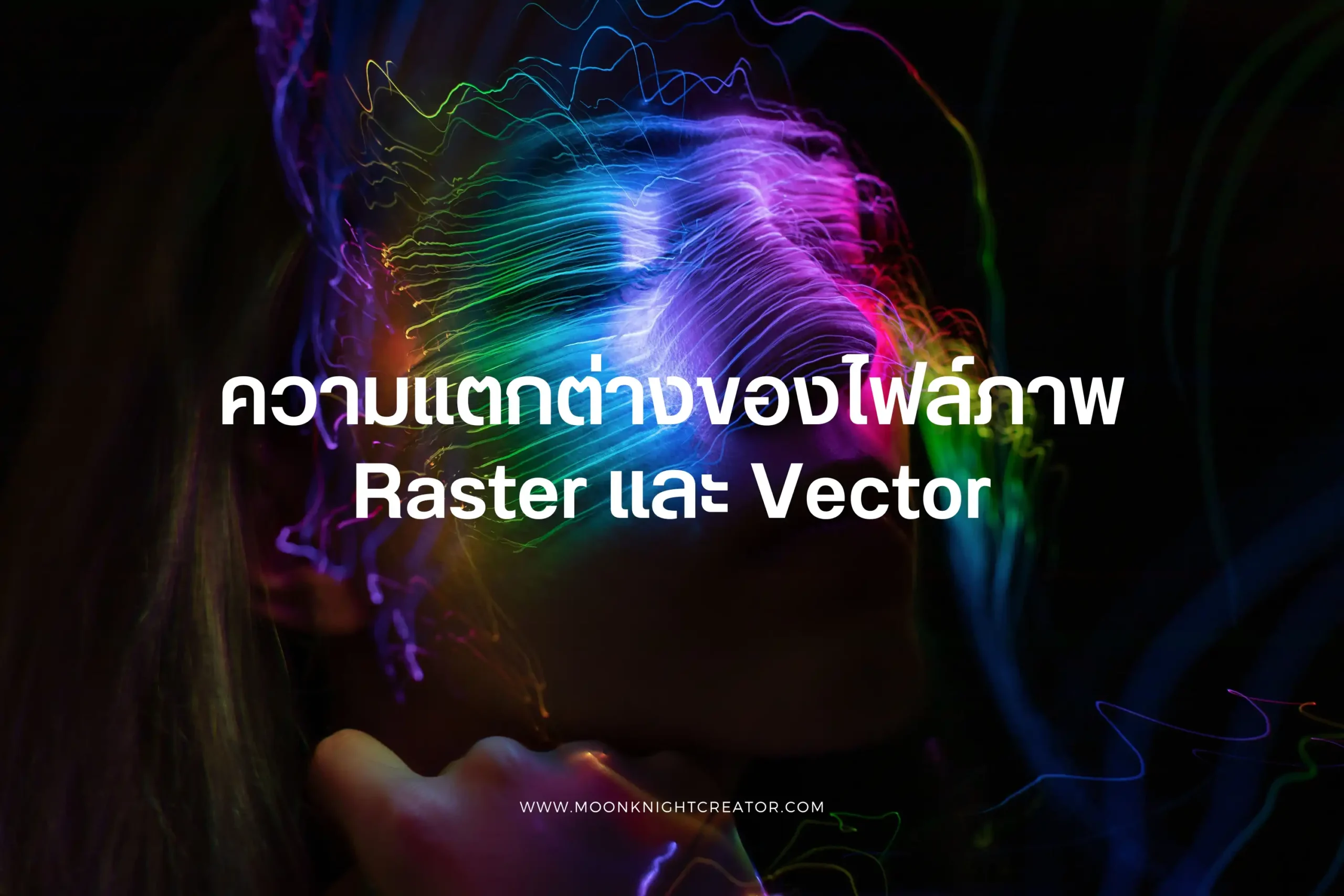 ความแตกต่างระหว่างภาพกราฟิกแบบ Raster และ Vector เลือกใช้อย่างไรให้เหมาะสม 1 Raster and Vector-cover