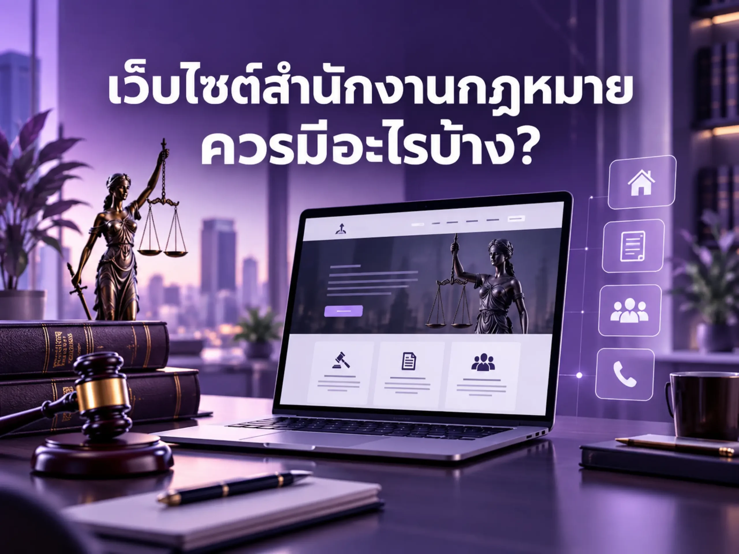 เว็บไซต์สำนักงานกฎหมายควรมีอะไรบ้าง? โครงสร้างสำคัญที่ช่วยสร้างความน่าเชื่อถือและเพิ่มโอกาสรับลูกค้า 1 10064 law firm website requirements Horizontal