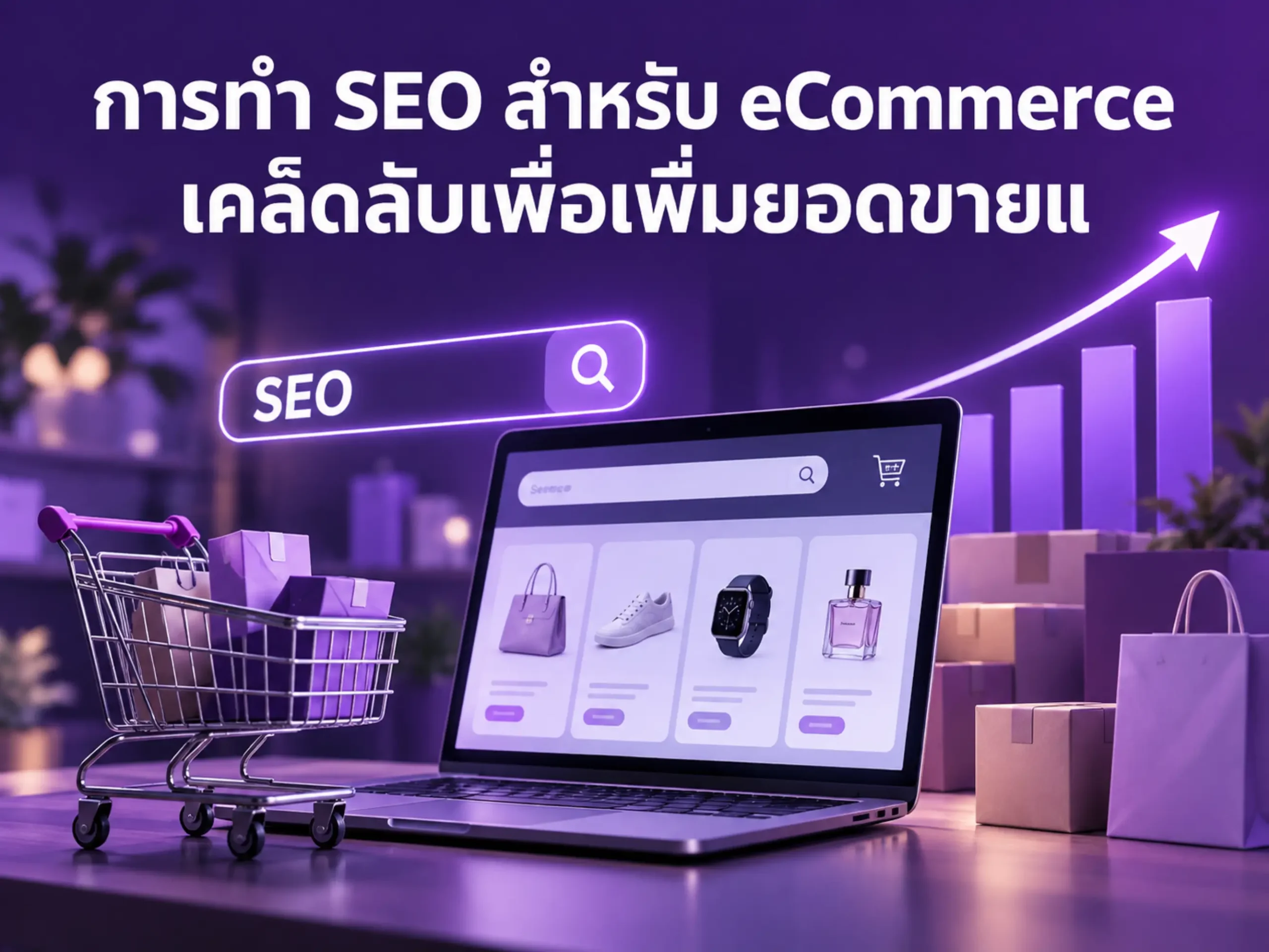 การทำ SEO สำหรับ eCommerce เคล็ดลับเพื่อเพิ่มยอดขายและการมองเห็นในโลกออนไลน์ 1 1110 seo for ecommerce Horizontal