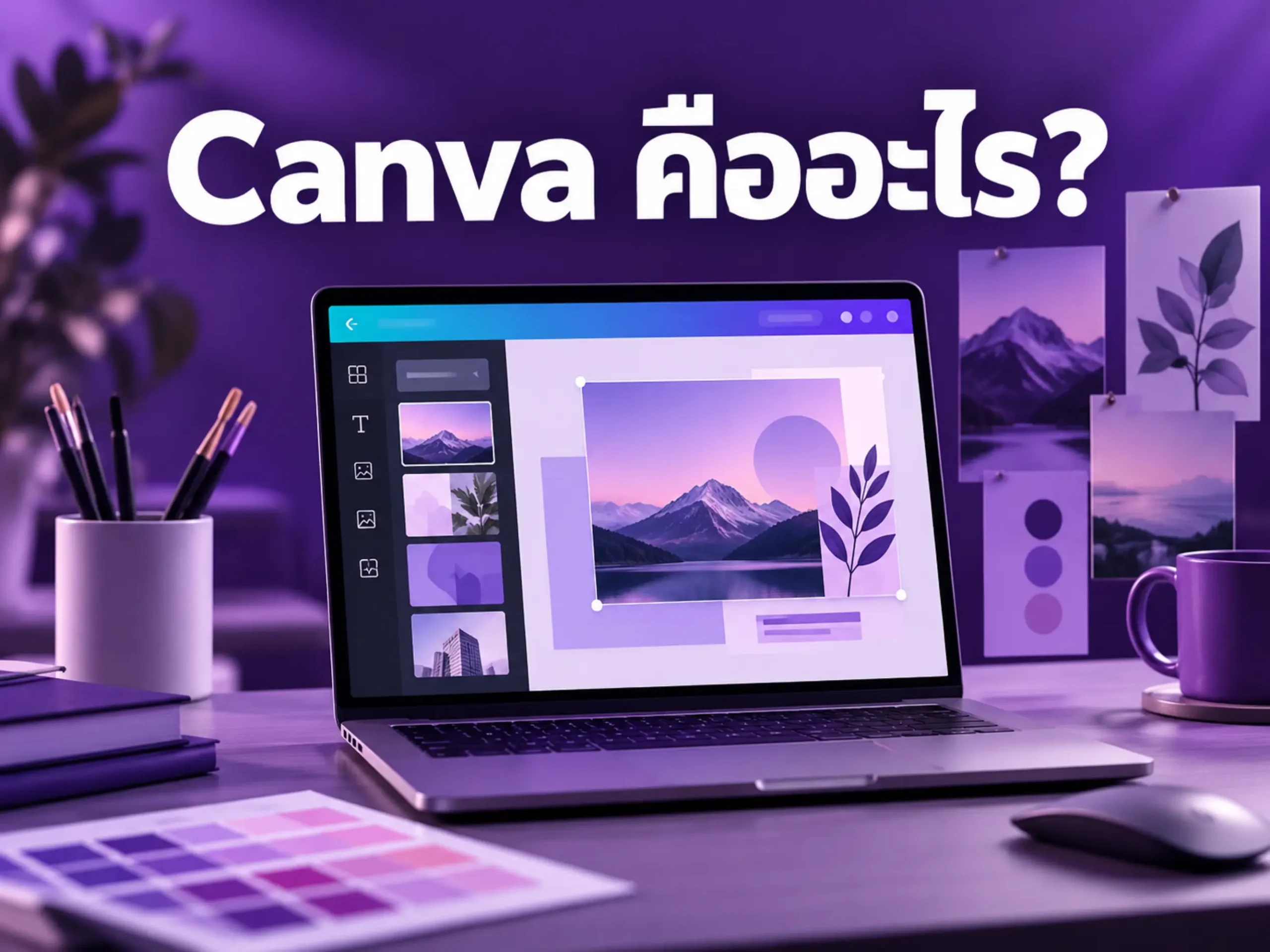 Canva คืออะไร? พร้อมการใช้โปรแกรม Canva ในงานกราฟิก 1 1385 canva Horizontal