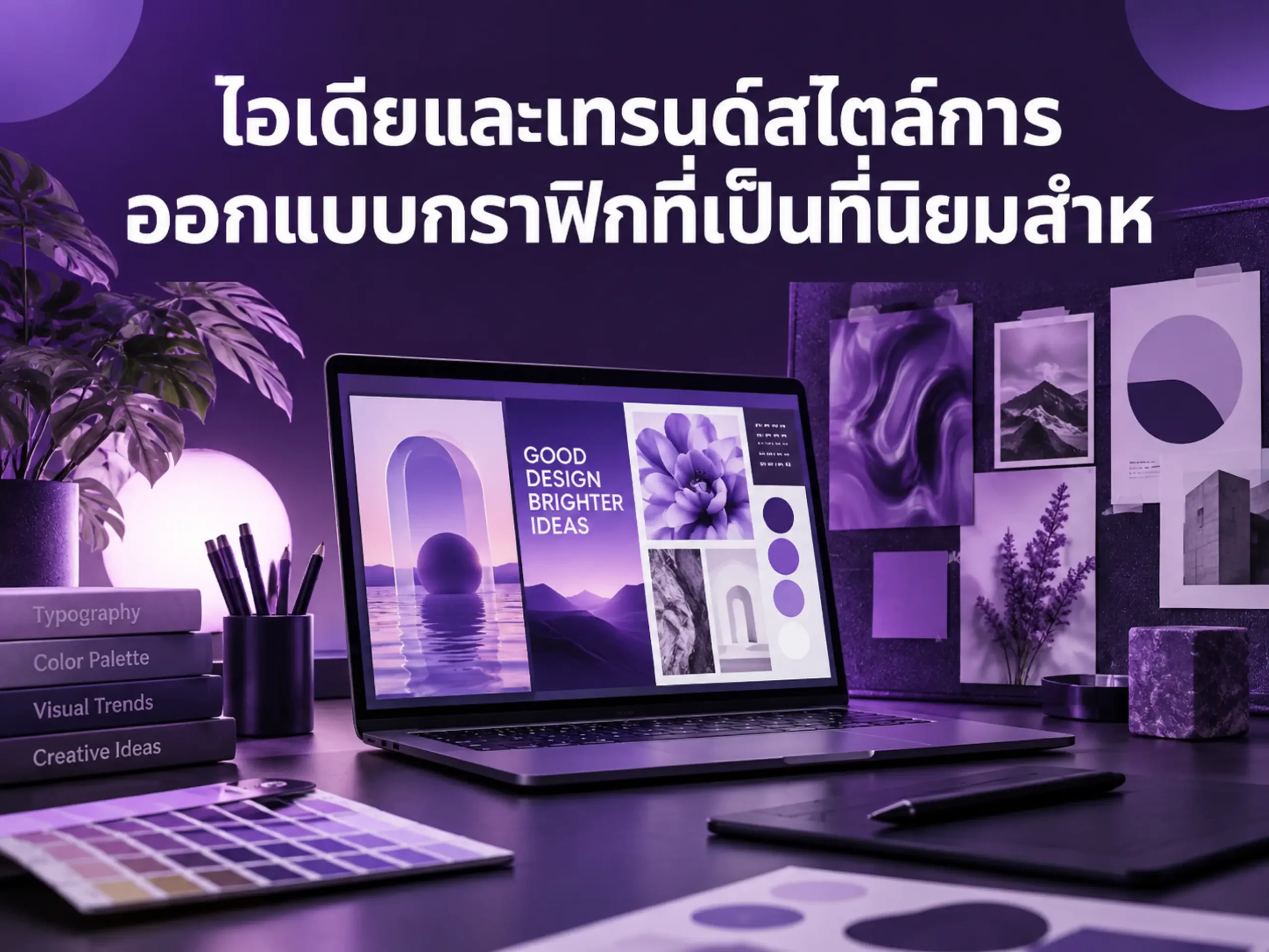 ไอเดียและเทรนด์สไตล์การออกแบบกราฟิกที่เป็นที่นิยมสำหรับปีนี้ 1 1395 graphic design styles Horizontal