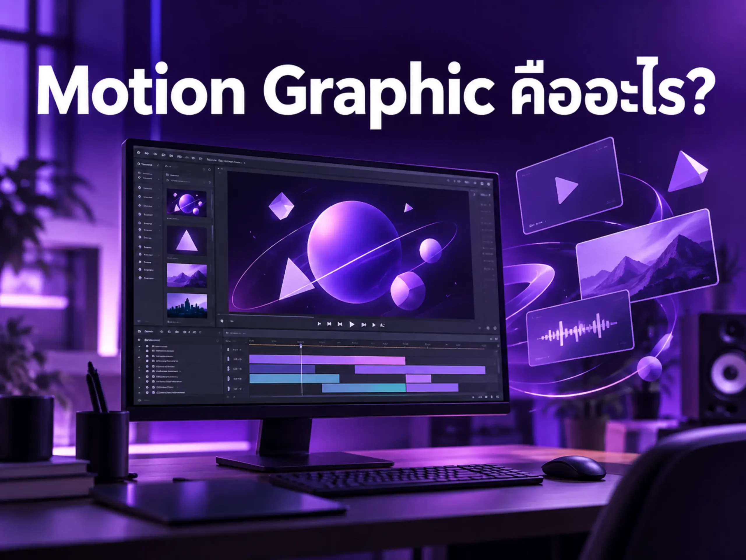 Motion Graphic คืออะไร? แนวทางการออกแบบและการใช้งานในยุคดิจิทัล 1 4538 motion graphic Horizontal