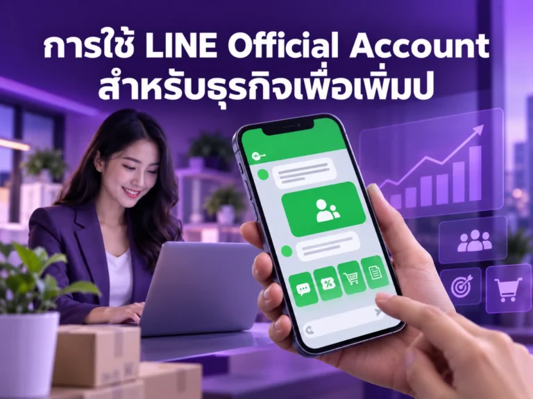 4807 using line official account for business Horizontal