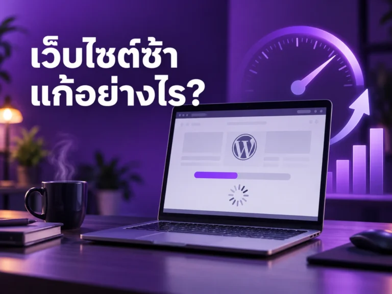เว็บไซต์ช้าเกิดจากอะไร? 12 สาเหตุและวิธีแก้เว็บ WordPress ให้โหลดเร็วขึ้น 6 8304 website loading slow Horizontal