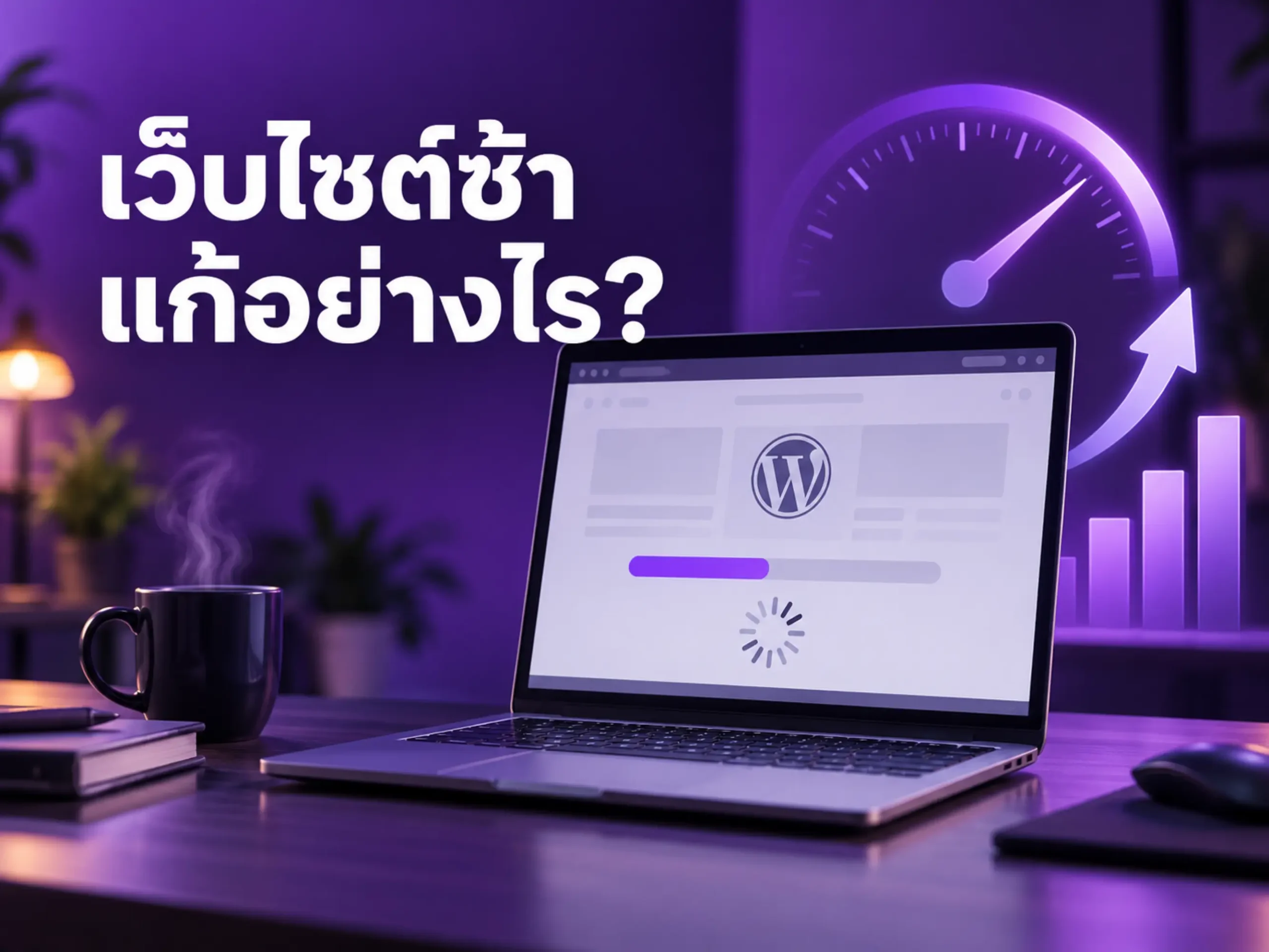 เว็บไซต์ช้าเกิดจากอะไร? 12 สาเหตุและวิธีแก้เว็บ WordPress ให้โหลดเร็วขึ้น 1 8304 website loading slow Horizontal